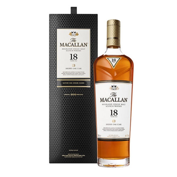 The Macallan 18 años sherry oak 2019